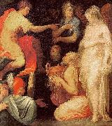 ABBATE, Niccolo dell The Continence of Scipio Spain oil painting artist